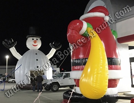 Inflatable Snowman Bounce House Rental Scottsdale Arizona